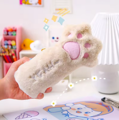 Kawaii Cat Paw Pencil Case