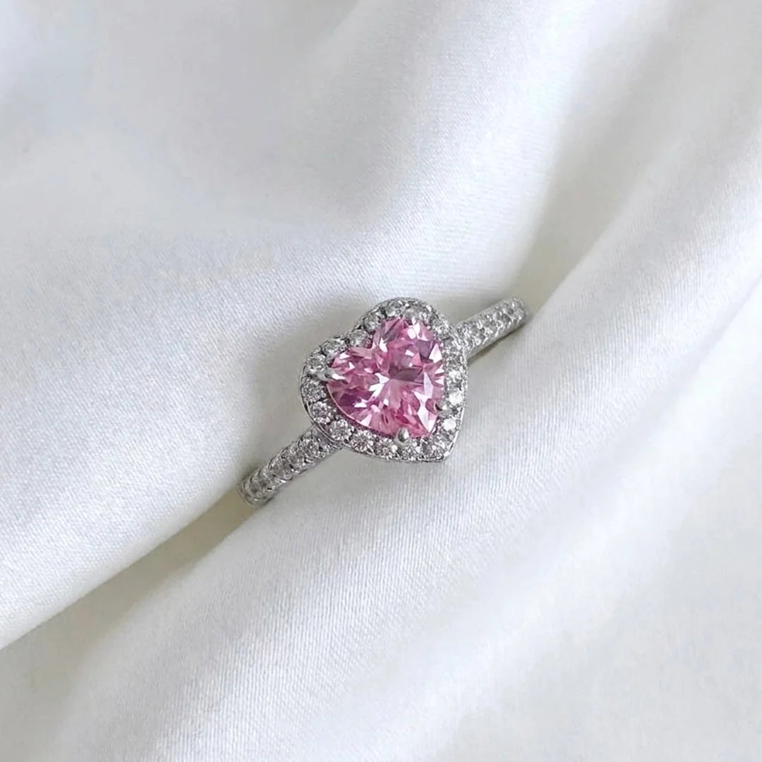 Pink Princess S925 Sterling Silver Ring