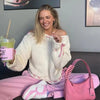 Coquette Pink Bow Sweater