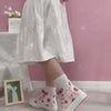 Strawberry Rabbit Canvas Sneakers