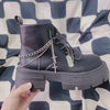 Gothic Kawaii Black Boots
