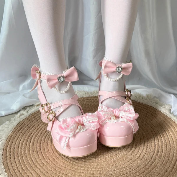 Moon Glass High Heels