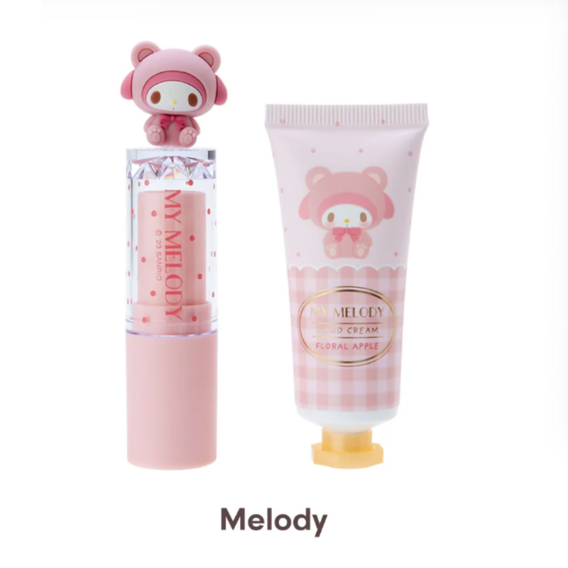 Sanrio Moisturizing Lip Balm Hand Cream Set