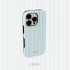 Blue Striped iPhone Case