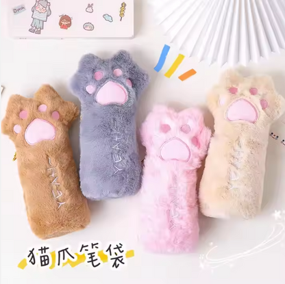 Kawaii Cat Paw Pencil Case