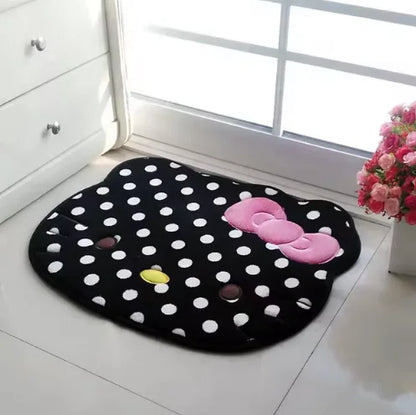 Hello Kitty Face Rug Kawaii