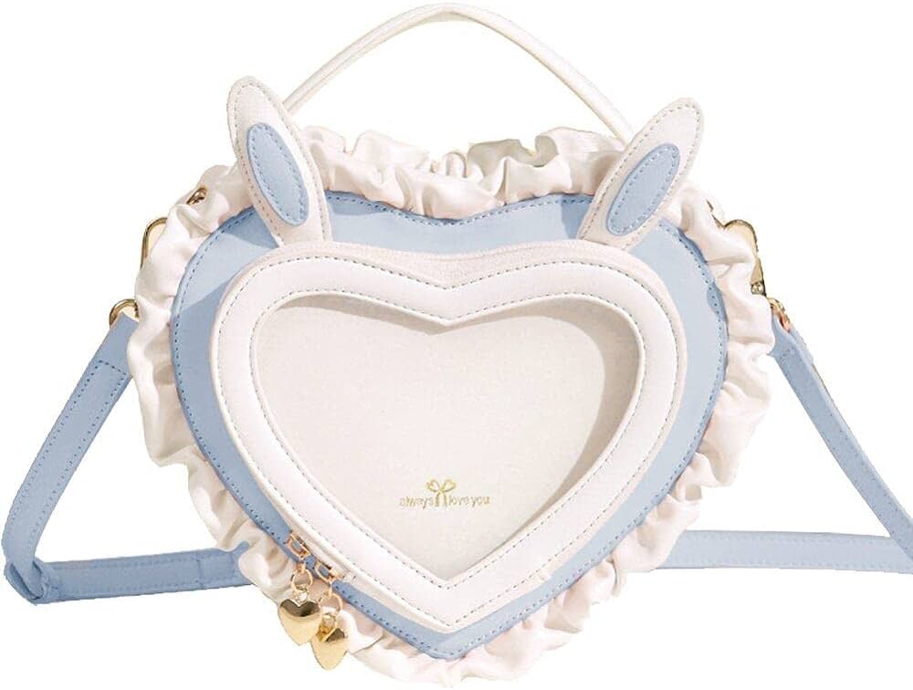 Kawaii Bunny Ears Heart Shape Bag